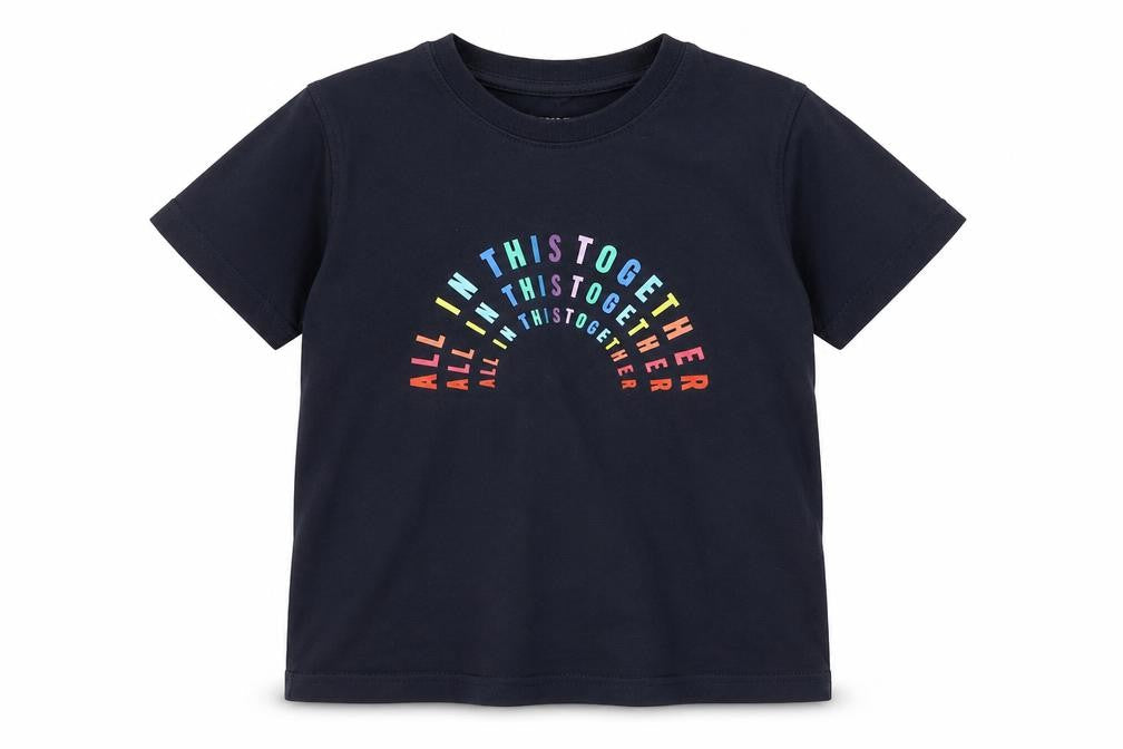 Marks & Spencer Girls Blue   Basic T-Shirt Size 5 Years  - All in This Together