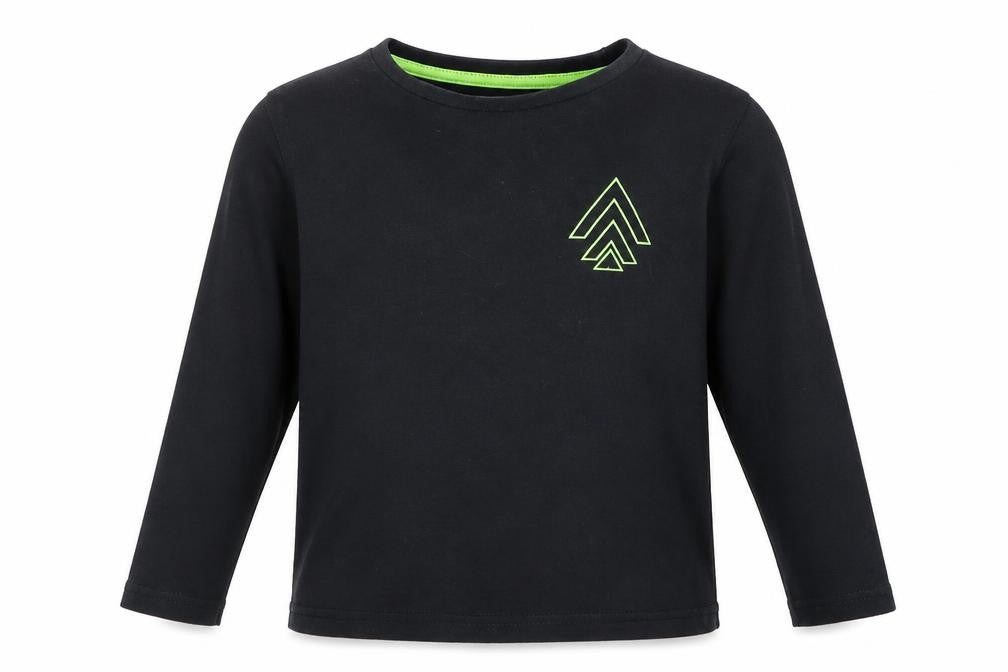 George Boys Black   Basic T-Shirt Size 4-5 Years  - Green Arrows