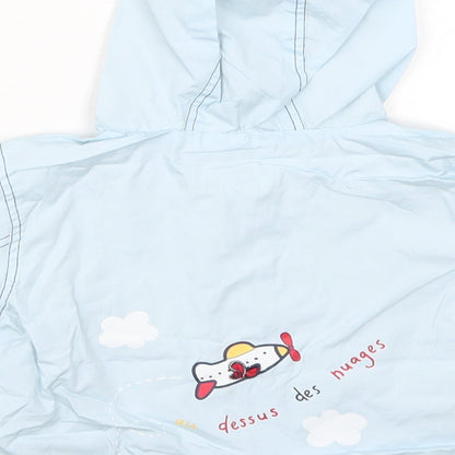 COCO Girls Blue   Jacket  Size 0-3 Months  - Dessus Des Hugges Plane