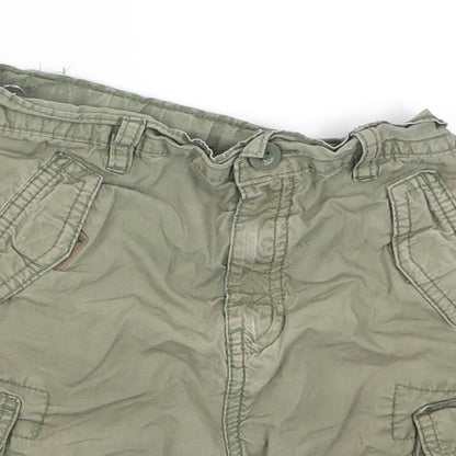 TU Boys Green   Cargo Shorts Size 5 Years