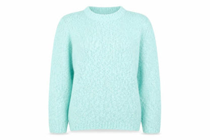 GI Womens Blue  Knit Pullover Jumper Size 12