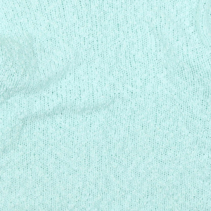 GI Womens Blue  Knit Pullover Jumper Size 12