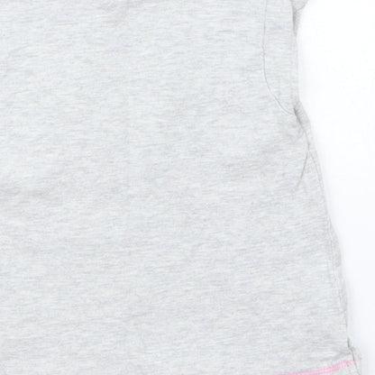 George Girls Grey   Basic T-Shirt Size 12-18 Months  - Minnie Mouse