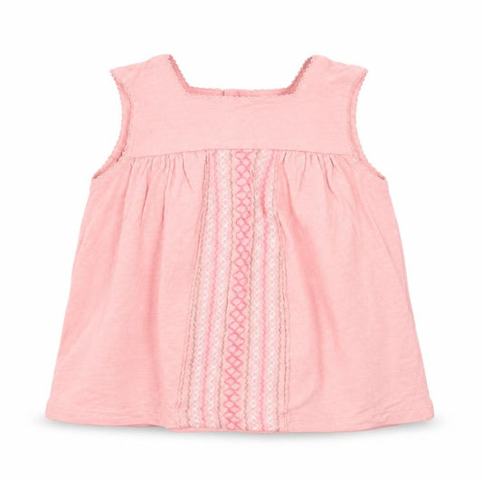 F&F Girls Pink   T-Shirt Dress  Size 12-18 Months