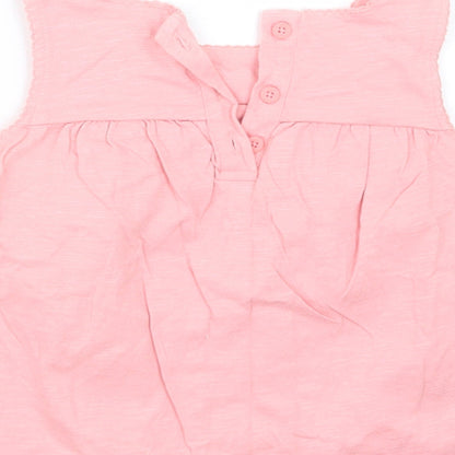 F&F Girls Pink   T-Shirt Dress  Size 12-18 Months