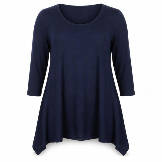 Womens UK Size S Pebble Bay Blue Pullover Jumper