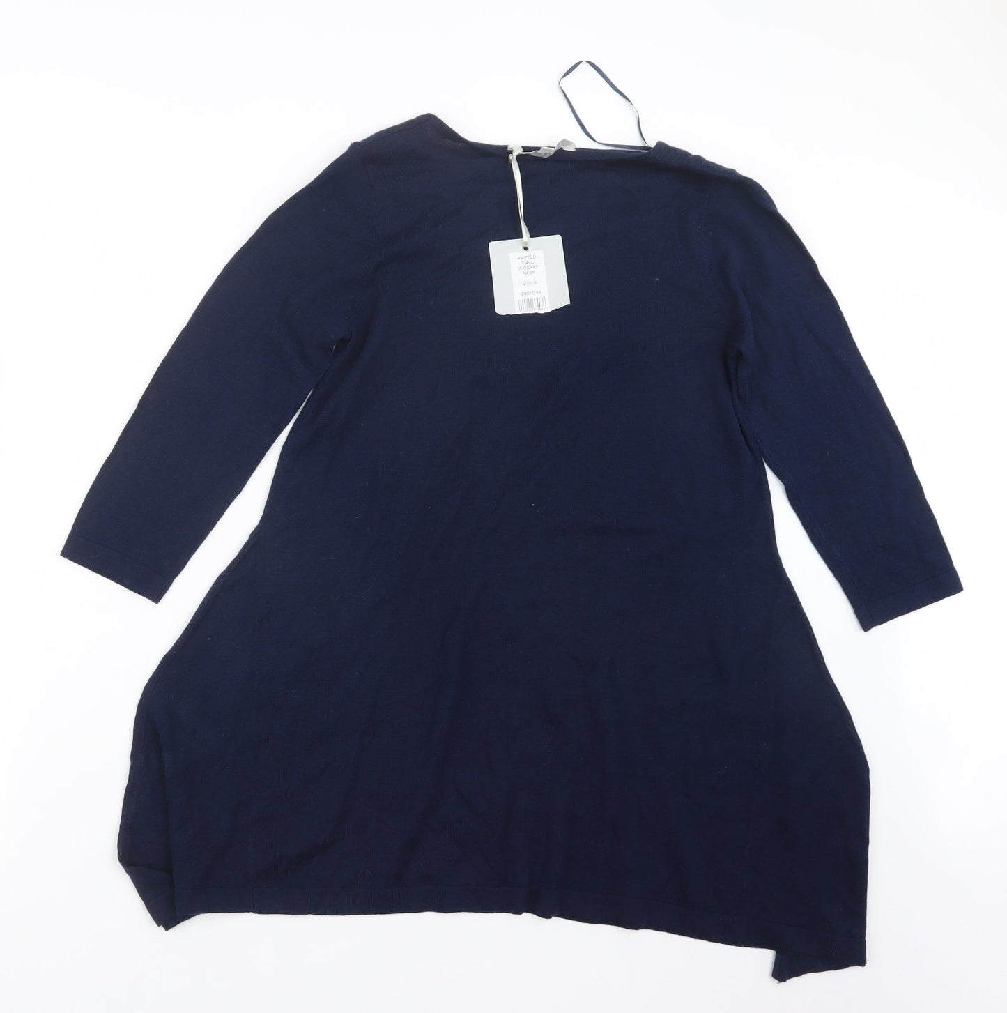 Womens UK Size S Pebble Bay Blue Pullover Jumper