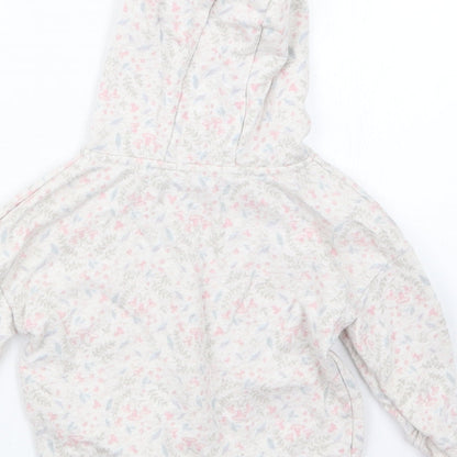 Primark Girls Pink Geometric  Jacket  Size 18-24 Months  - Hoodie