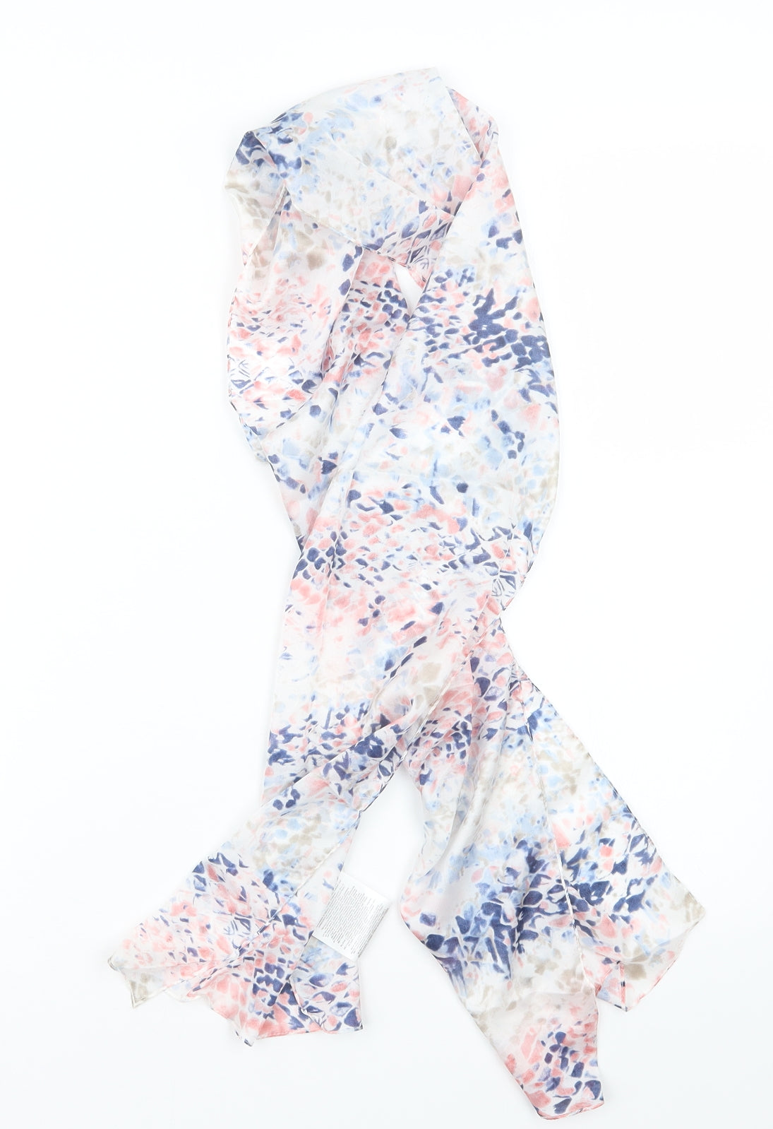 Avon Womens Blue Geometric   Scarf