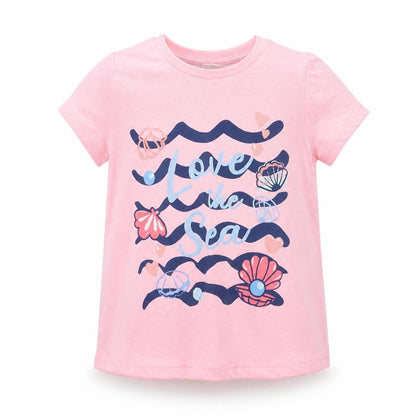 So Cute Girls Pink   Basic T-Shirt Size 12-18 Months