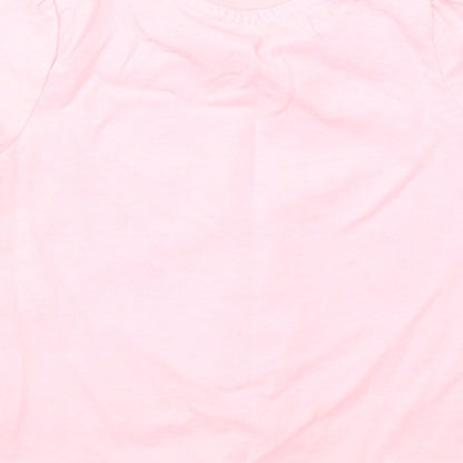 So Cute Girls Pink   Basic T-Shirt Size 12-18 Months