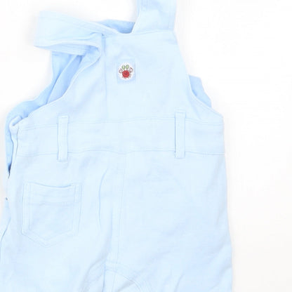 Babytime Boys Blue   Dungaree Outfit/Set Size 3-6 Months