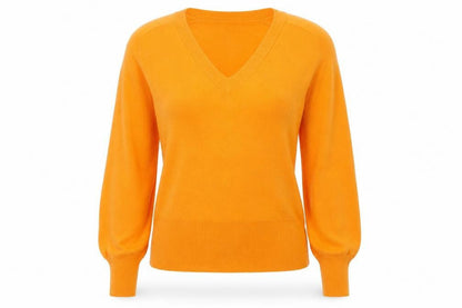 Womens UK Size XS NEXT Orange Pullover Jumper
