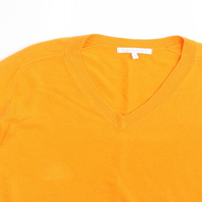 Womens UK Size XS NEXT Orange Pullover Jumper