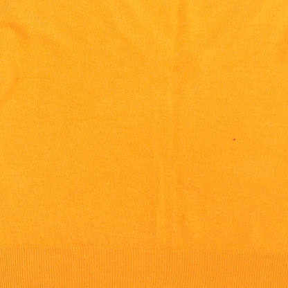 Womens UK Size XS NEXT Orange Pullover Jumper