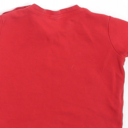 Babybugz Baby Red   Basic T-Shirt Size 18-24 Months