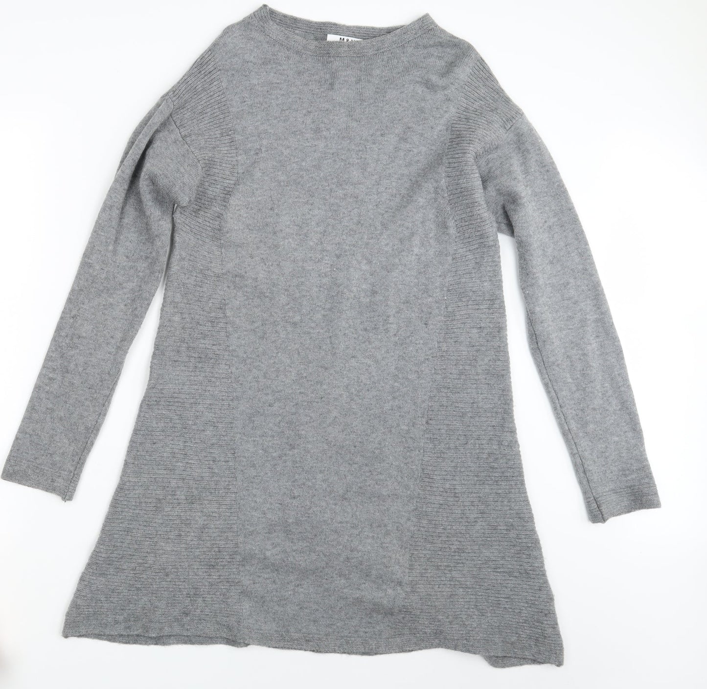 Womens UK Size S M&V Grey Pullover Jumper