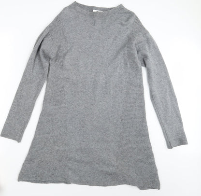 Womens UK Size S M&V Grey Pullover Jumper