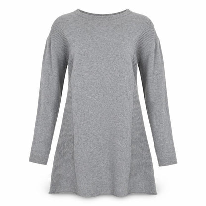 Womens UK Size S M&V Grey Pullover Jumper
