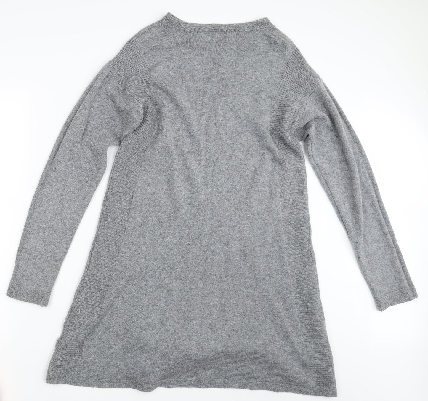 Womens UK Size S M&V Grey Pullover Jumper