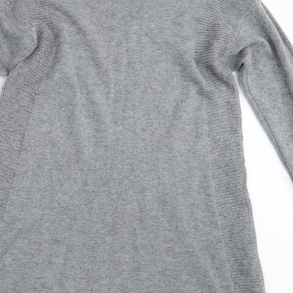 Womens UK Size S M&V Grey Pullover Jumper
