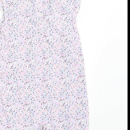 Mothercare Girls Multicoloured Floral  T-Shirt Dress  Size 3-6 Months