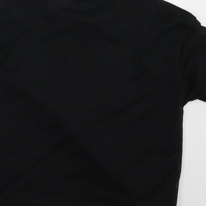 F&F Boys Black   Basic T-Shirt Size 7-8 Years