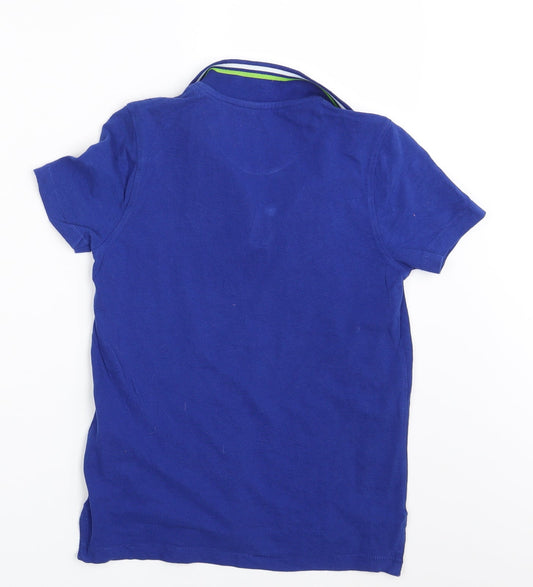 F&F Boys Blue   Pullover Polo Size 9-10 Years