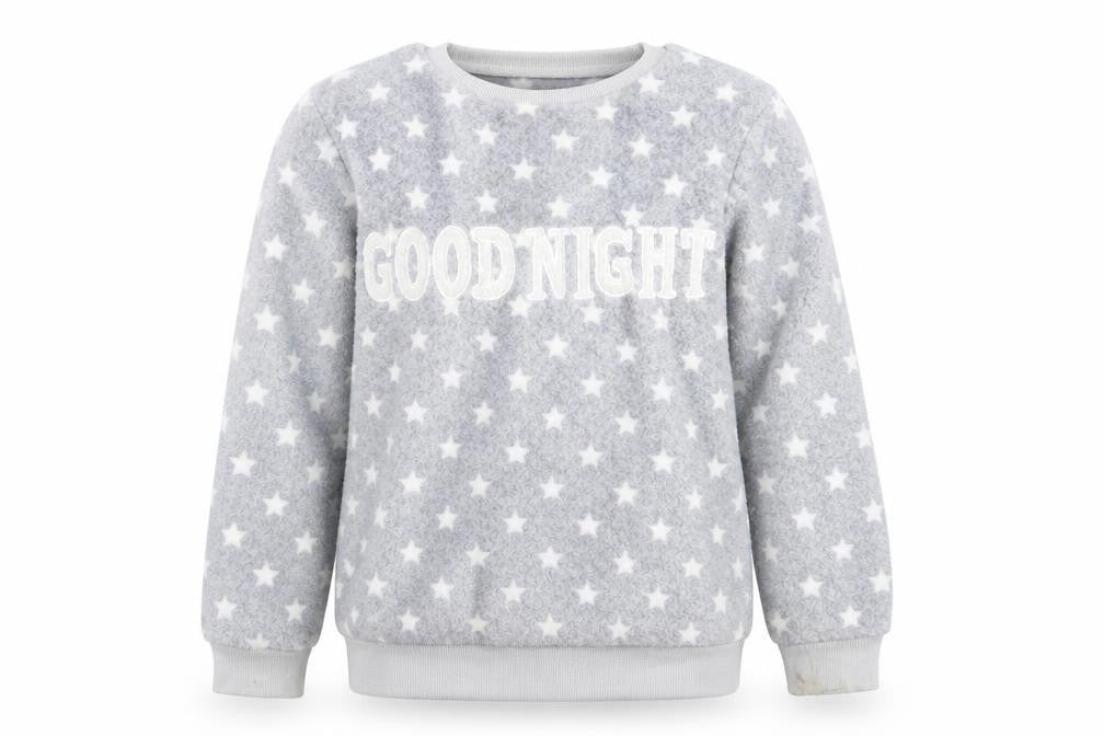 YD Girls Grey Polka Dot  Pullover Jumper Size 12-13 Years  - Goodnight