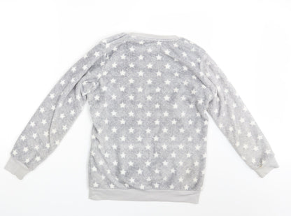 YD Girls Grey Polka Dot  Pullover Jumper Size 12-13 Years  - Goodnight