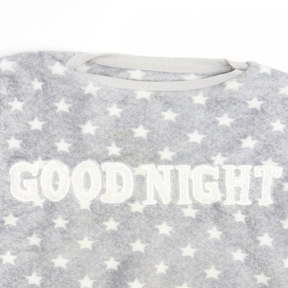 YD Girls Grey Polka Dot  Pullover Jumper Size 12-13 Years  - Goodnight