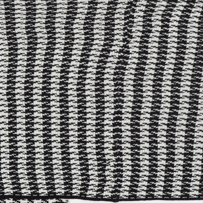 Intuition Womens Black Houndstooth Knit Cardigan Jumper Size S