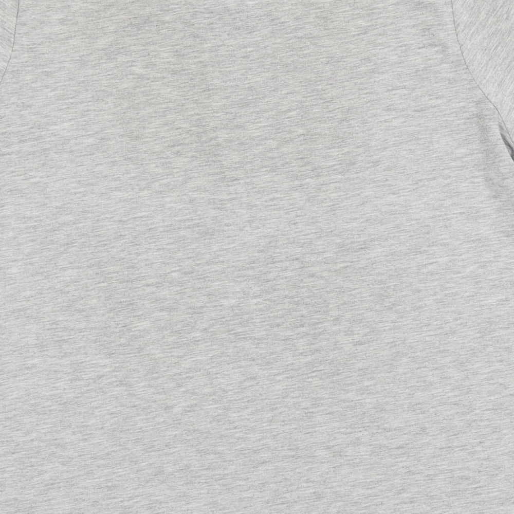 Womens UK Size 10 Very Grey Basic T-Shirt