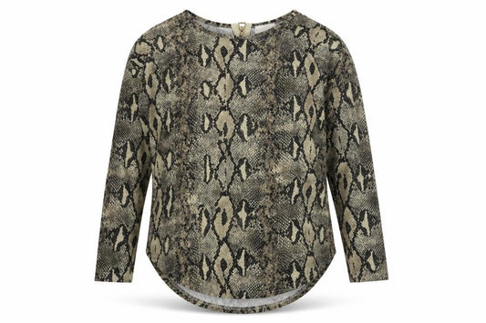Womens UK Size S Apricot Brown Pullover Jumper