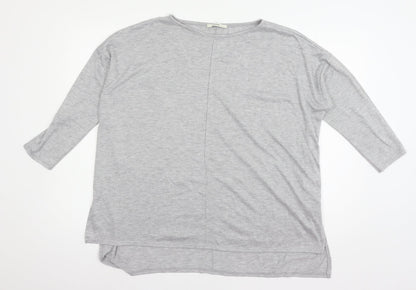 George Womens Grey  Knit Pullover Jumper Size 18