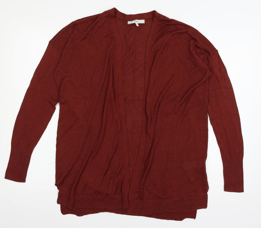 Womens UK Size 12 NEXT Brown Cardigan Jumper