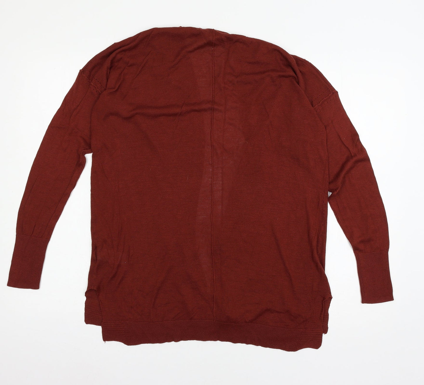 Womens UK Size 12 NEXT Brown Cardigan Jumper