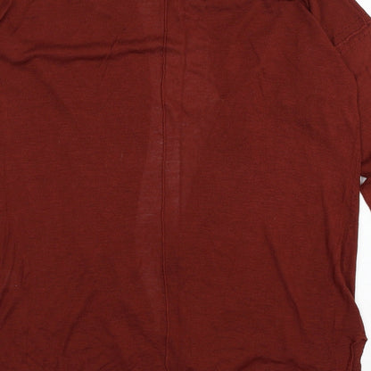 Womens UK Size 12 NEXT Brown Cardigan Jumper