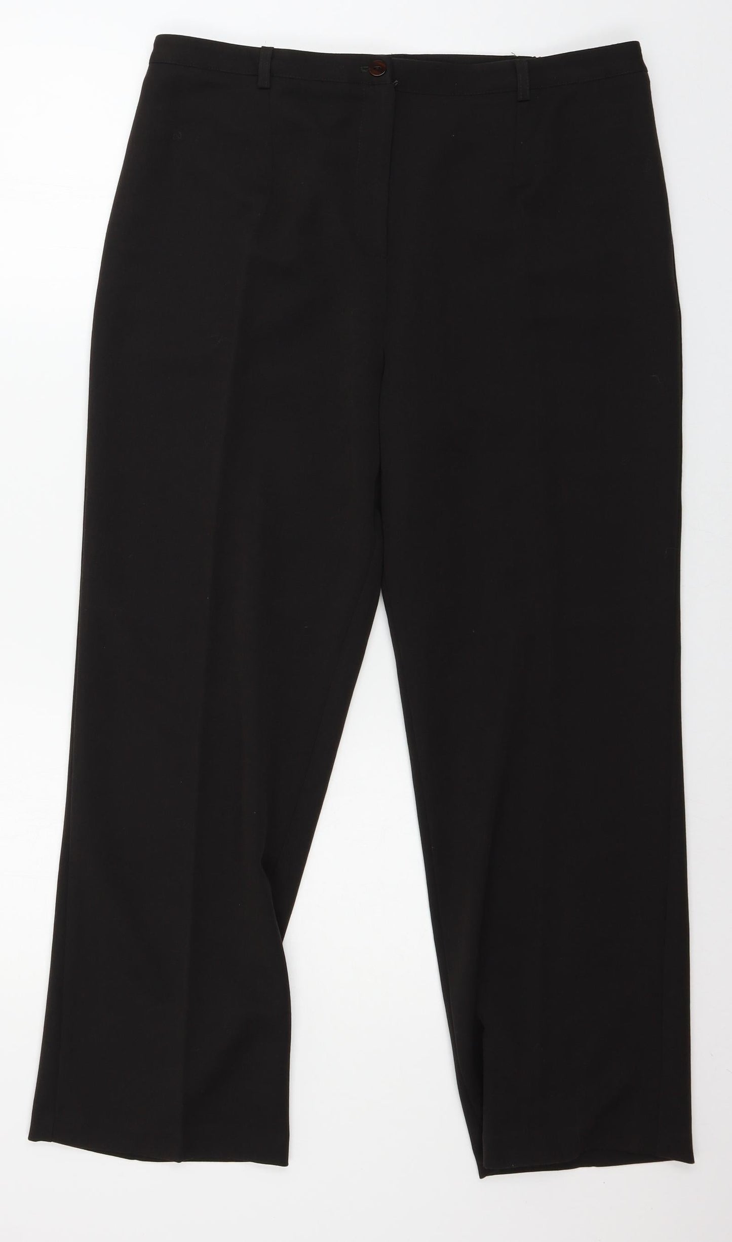 Womens UK Size 16 Annabelle Regular Fit  Brown Trousers