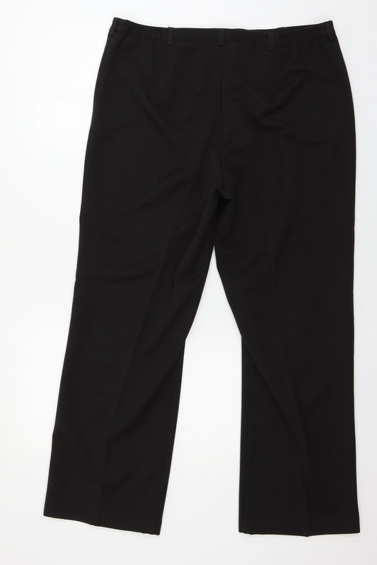 Womens UK Size 16 Annabelle Regular Fit  Brown Trousers