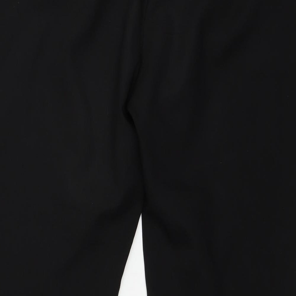Womens UK Size 14 Papaya Regular Fit  Black Trousers