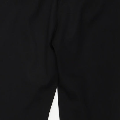 Womens UK Size 14 Papaya Regular Fit  Black Trousers