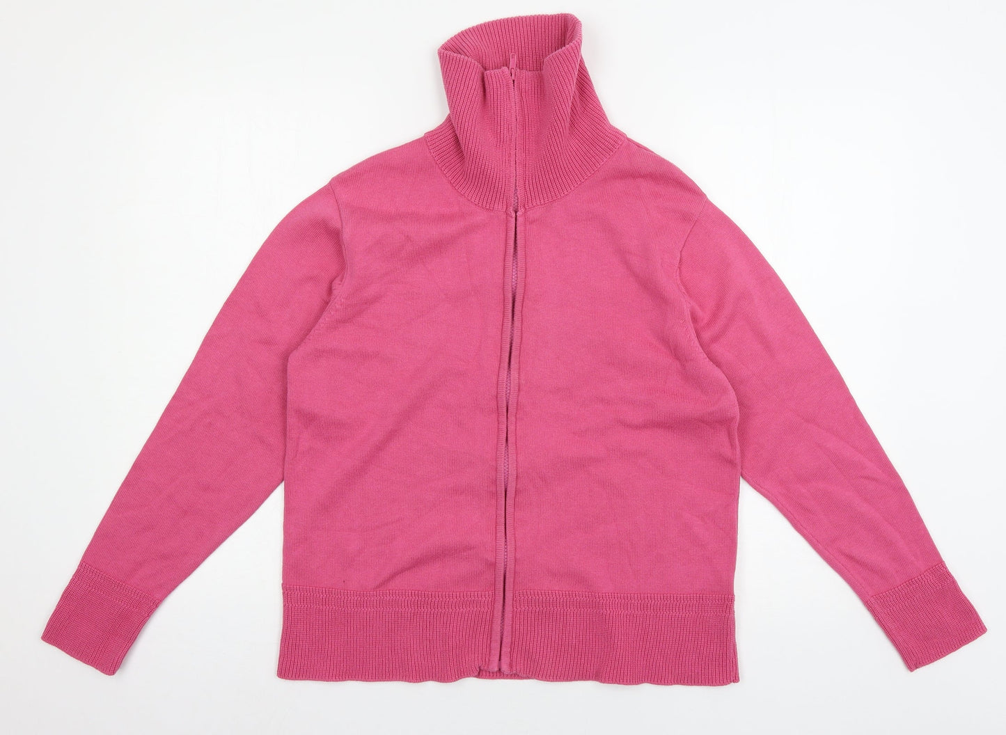 Womens UK Size L Collection Pink Cardigan Jumper