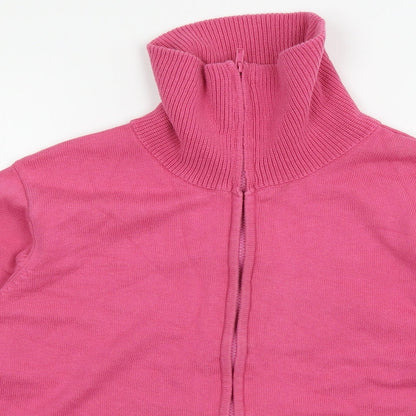 Womens UK Size L Collection Pink Cardigan Jumper