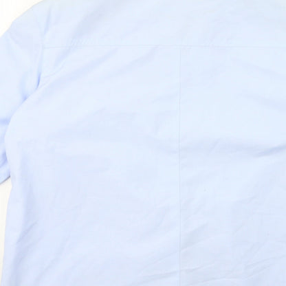 Autonomy Womens Blue   Overcoat Coat Size 16