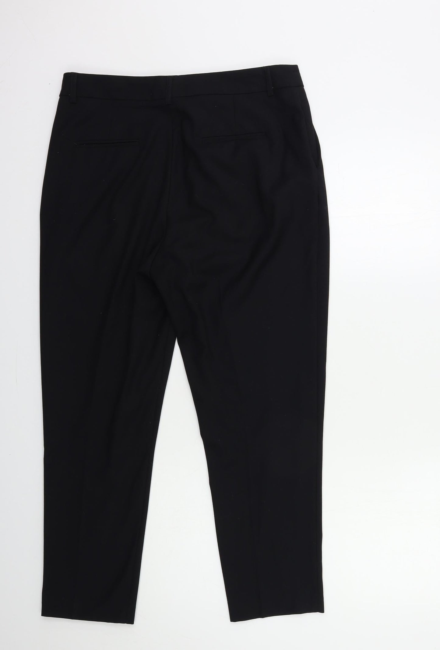 Womens UK Size 12 Linea Regular Fit  Black Trousers