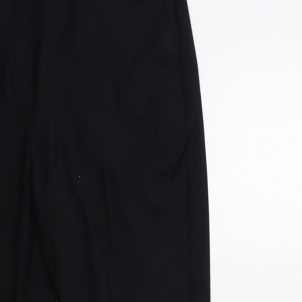 Womens UK Size 12 Linea Regular Fit  Black Trousers