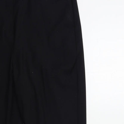 Womens UK Size 12 Linea Regular Fit  Black Trousers
