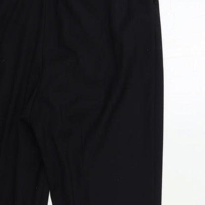 Womens UK Size 12 Linea Regular Fit  Black Trousers