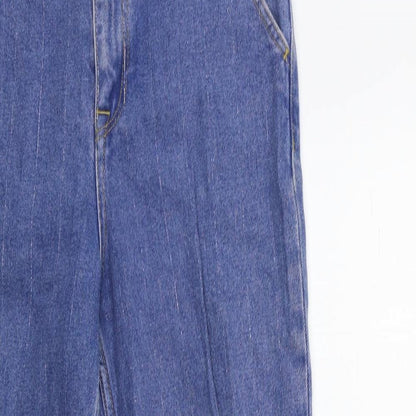 Hollister Womens Blue  Denim Straight Jeans Size 26 in L30 in